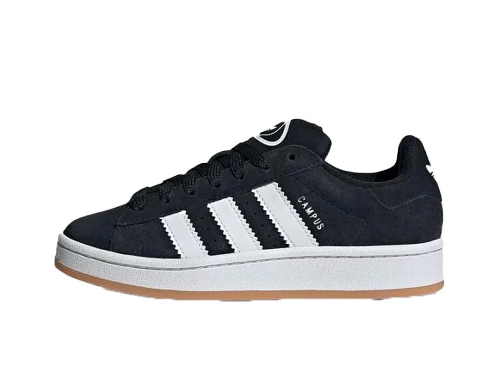 Adidas Campus 00s Black White Gum (Kids)-sneakers-Adidas-pikastore.cz