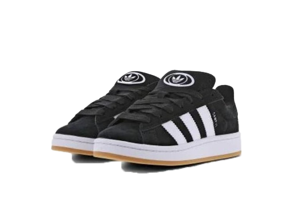 Adidas Campus 00s Black White Gum (Kids)-sneakers-Adidas-pikastore.cz