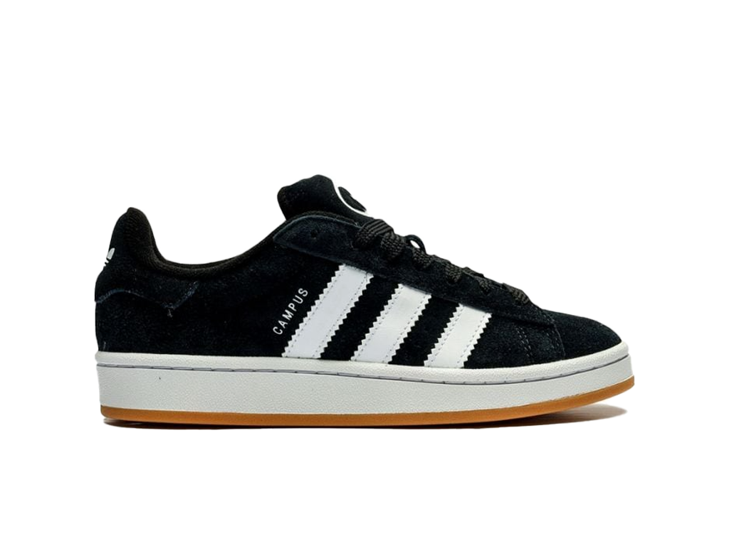Adidas Campus 00s Black White Gum (Kids)-sneakers-Adidas-pikastore.cz