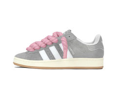 Adidas Campus 00s Gray Rope Laces Pink