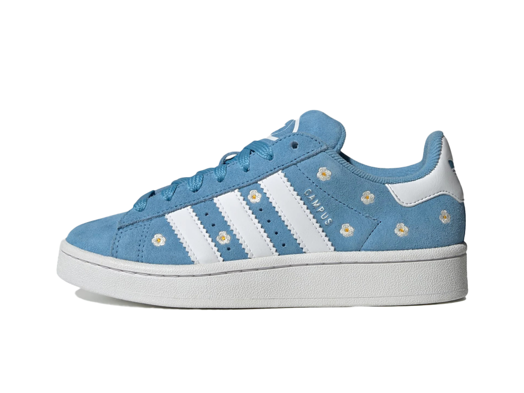 Adidas Campus 00s Light Blue Floral (Kids)-Adidas-pikastore.cz