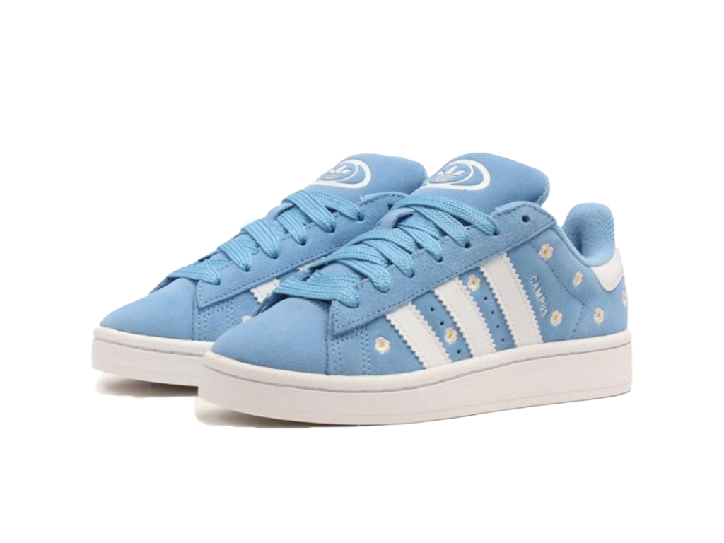 Adidas Campus 00s Light Blue Floral (Kids)-Adidas-pikastore.cz
