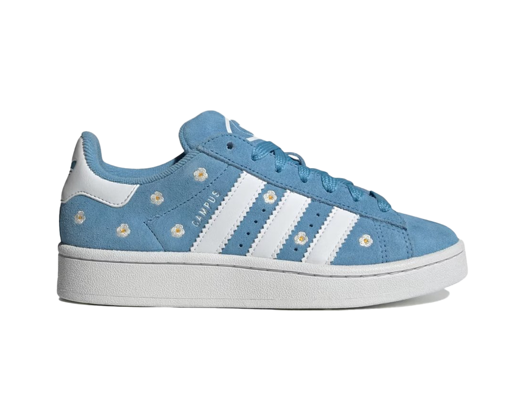 Adidas Campus 00s Light Blue Floral (Kids)-Adidas-pikastore.cz