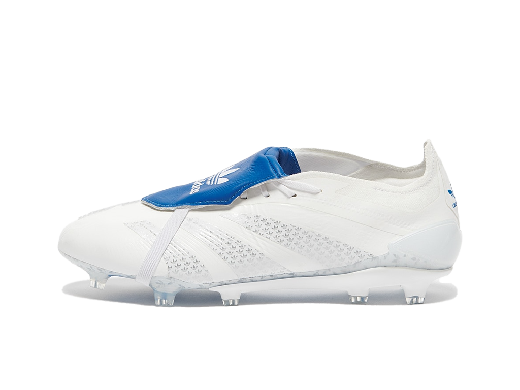 Adidas David Beckham x Predator Elite Laceless FG White Blue Bird-Adidas-pikastore.cz