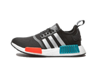 Adidas NMD R1 Core Black Silver Metallic (GS)-sneakers-Adidas-pikastore.cz