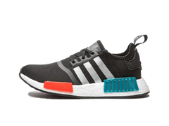 Adidas NMD R1 Core Black Silver Metallic (GS)