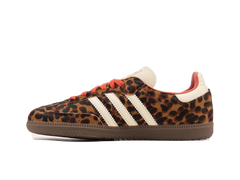 Adidas Samba OG Preloved Red Leopard (Womens)
