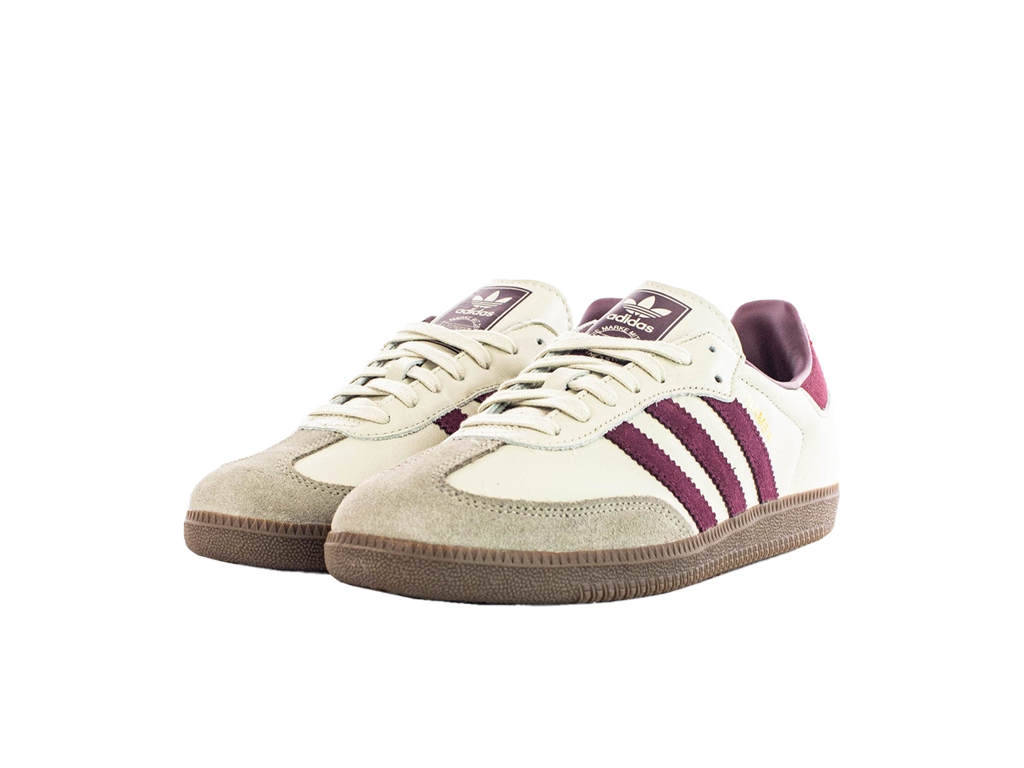 Adidas Samba OG Putty Grey Maroon-Adidas-pikastore.cz
