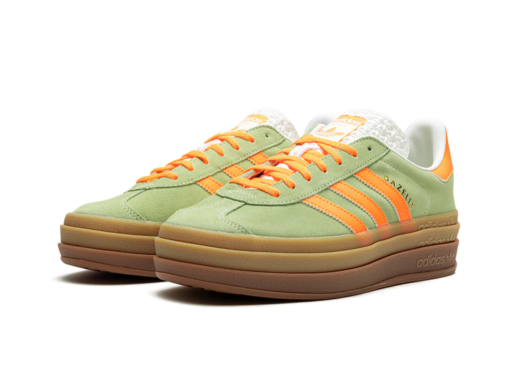 Adidas Wmns Gazelle Bold Green Spark Screaming Orange-Adidas-pikastore.cz