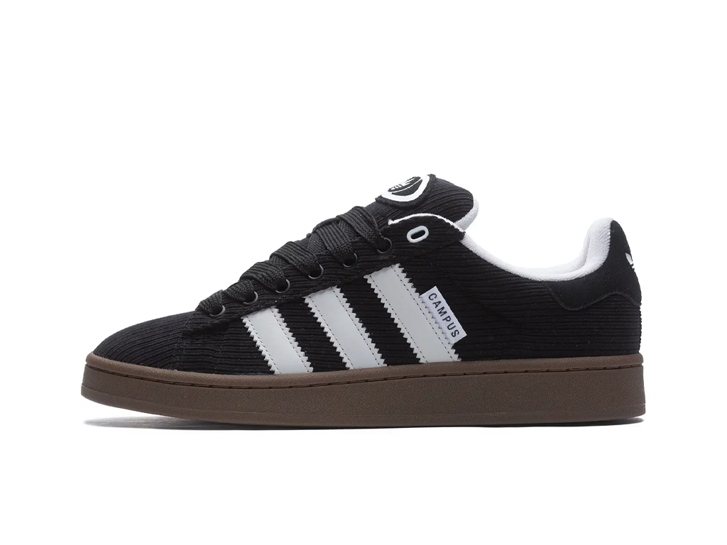Adidas Campus 00s Black Gum Corduroy-Adidas-pikastore.cz