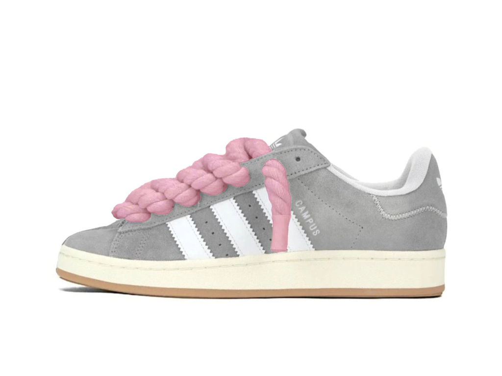 Adidas Campus 00s Grey Rope Laces Pink-Adidas-pikastore.cz