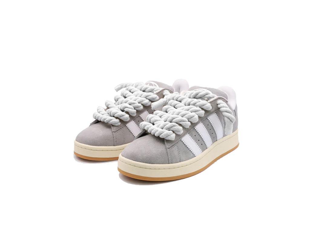 Adidas Campus 00s Grey Rope Laces White-Adidas-pikastore.cz