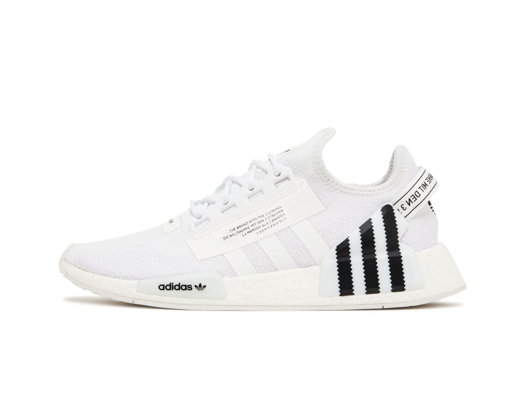 Adidas NMD_R1 V2 White Black