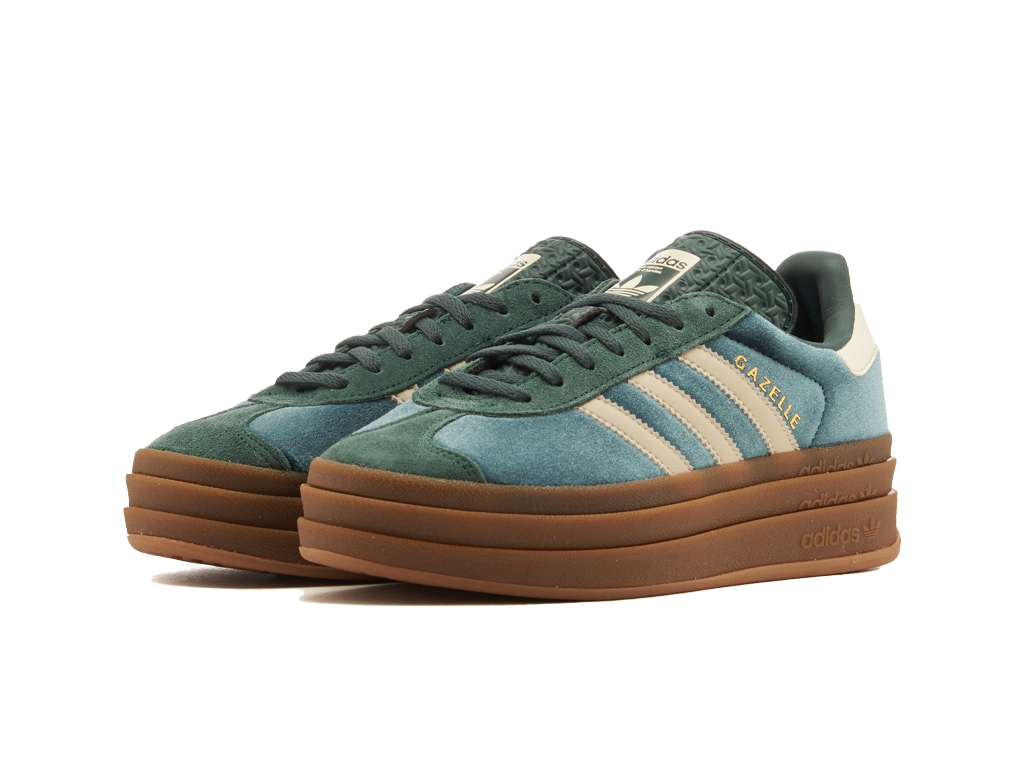 Adidas Wmns Gazelle Bold Mineral Green Velvet-Adidas-pikastore.cz