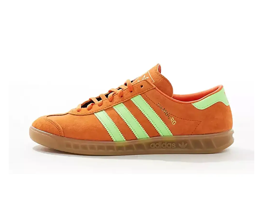 Adidas Wmns Hamburg Orange Solar Green Gum-Adidas-pikastore.cz