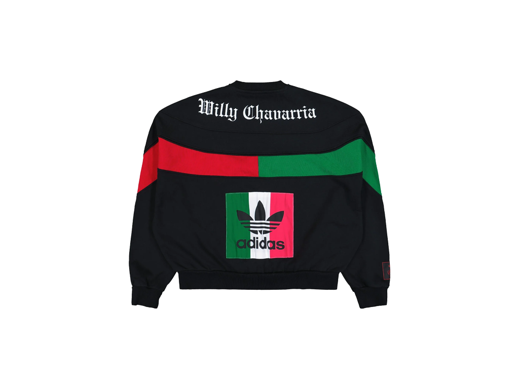 Adidas x Willy Chavarria Chicano Sweater Black-Adidas-pikastore.cz