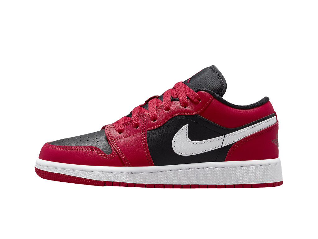 Air Jordan 1 Low GS Black Very Berry