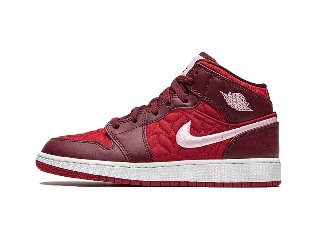 Air Jordan 1 Mid SE GS Red Quilted-Air Jordan-pikastore.cz