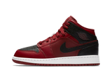 Nike Air Jordan 1 Retro Mid GS Team Red Black