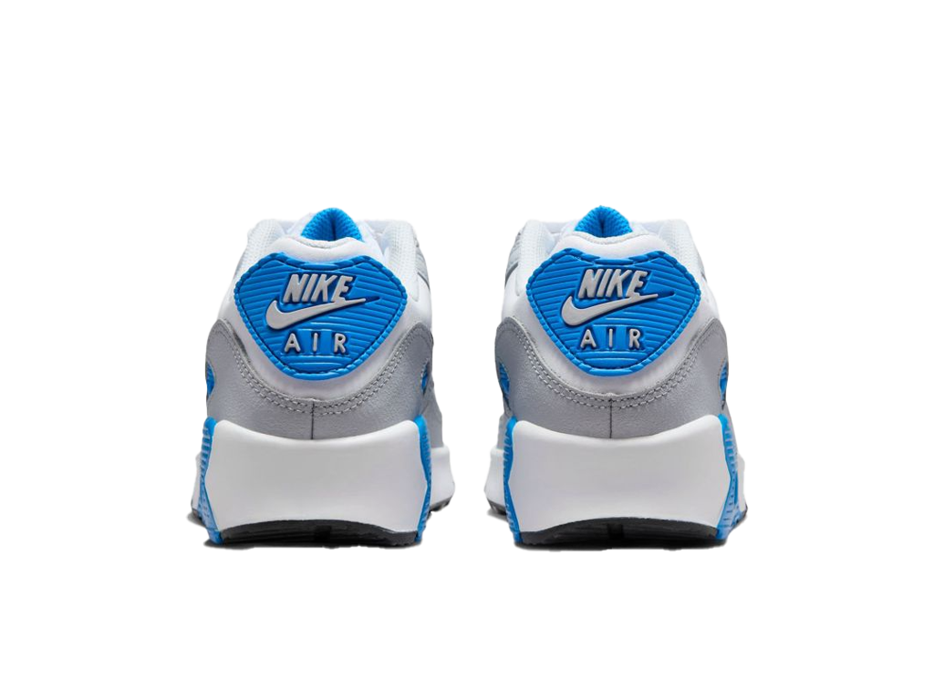Air Max 90 Leather GS Platinum Photo Blue-Nike-pikastore.cz