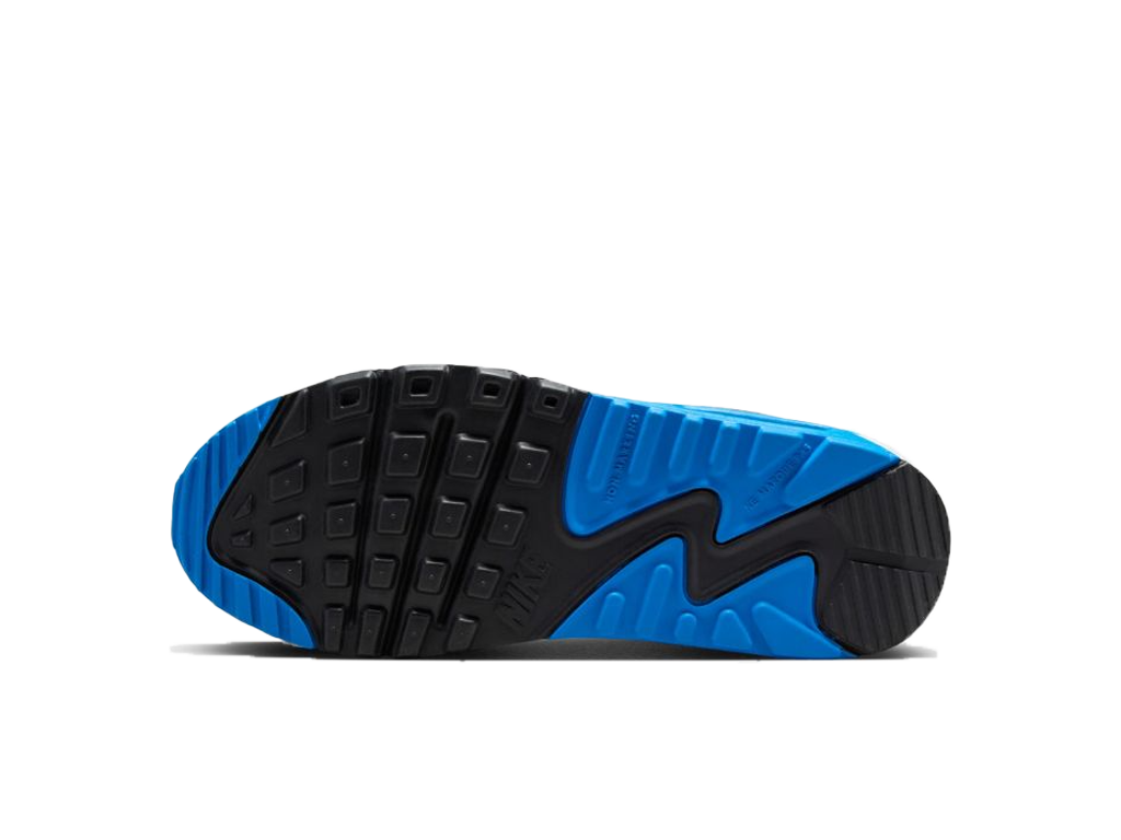 Air Max 90 Leather GS Platinum Photo Blue-Nike-pikastore.cz