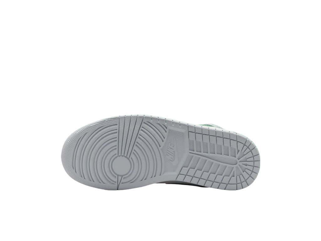 Air Jordan 1 Mid Summit White Lucky Green-Air Jordan-pikastore.cz