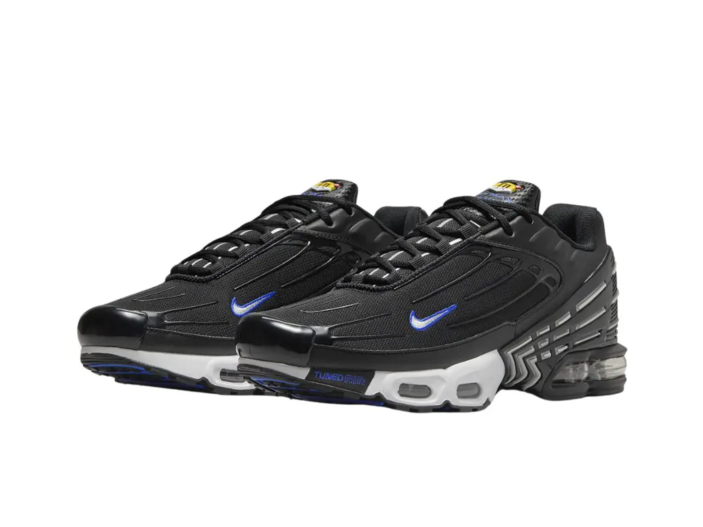 Air Max Plus 3 Black Blue Metallic Silver-Nike-pikastore.cz