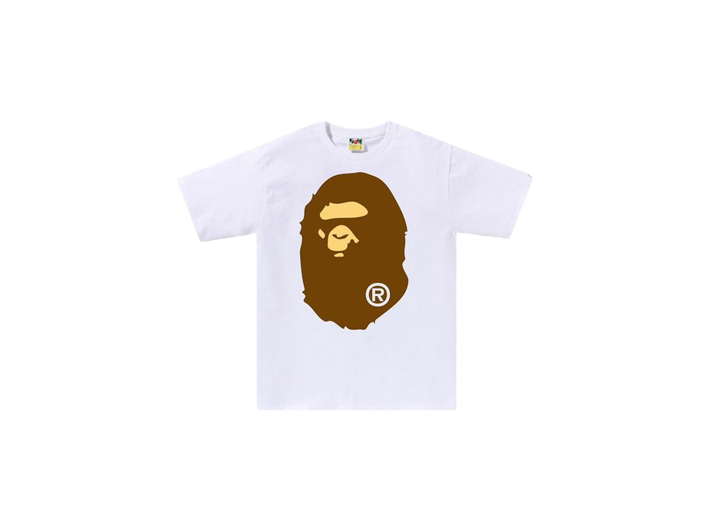 BAPE Big Ape Head Tee White-Bape-pikastore.cz