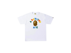 BAPE Colors College Tee (SS22) White