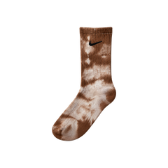 Nike Tie Dye Socks Brown 1ks