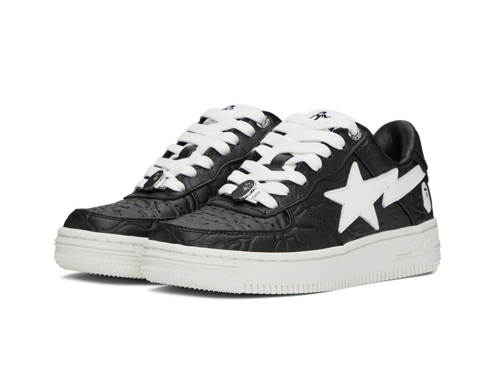 Bape A Bathing Ape Bape Sta 3 M1 Black White-Bape-pikastore.cz