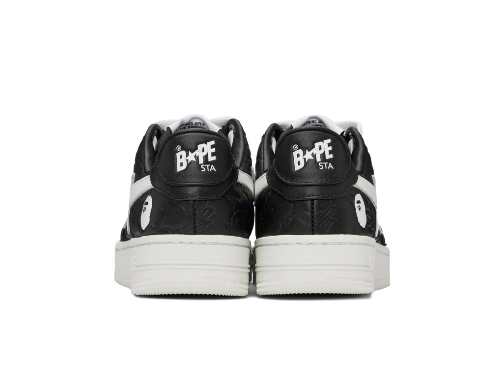 Bape A Bathing Ape Bape Sta 3 M1 Black White-Bape-pikastore.cz