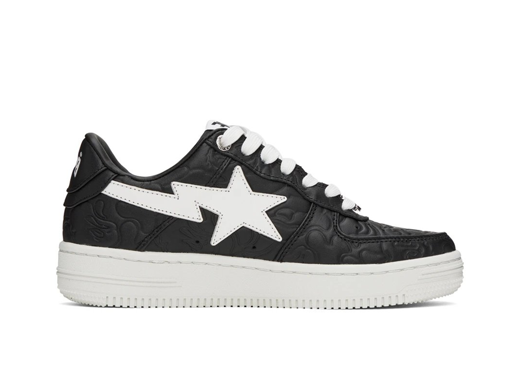 Bape A Bathing Ape Bape Sta 3 M1 Black White-Bape-pikastore.cz