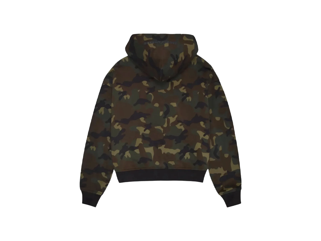 Broken Planet Camo Zip-up Hoodie Camo Green-Broken Planet-pikastore.cz
