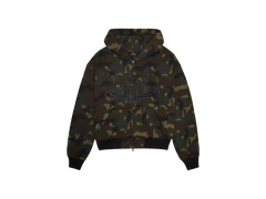 Broken Planet Camo Zip-up Hoodie Camo Green