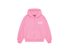 Broken Planet Star Logo Zip-up Hoodie Pink