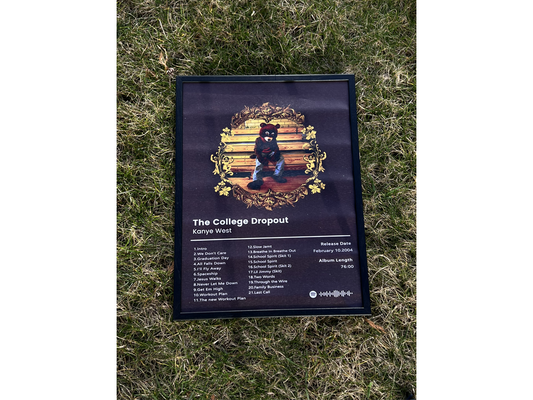 The College Dropout, Kanye West - A3 Album Print