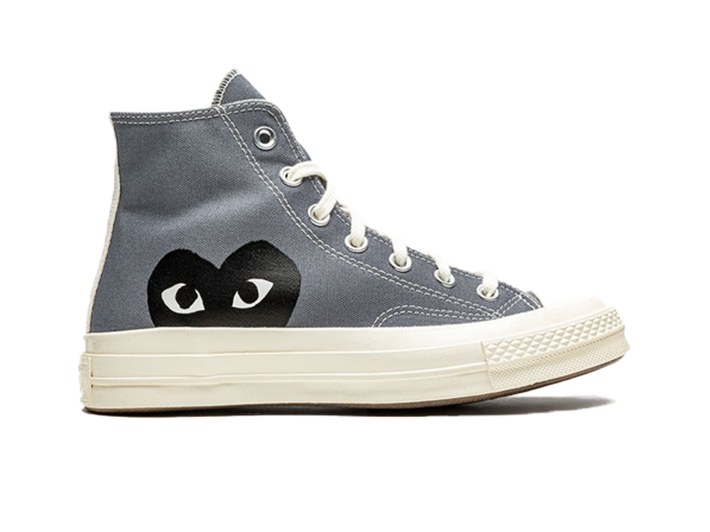 Converse Chuck Taylor All Star 70 Hi Comme des Garcons PLAY Grey-Converse-pikastore.cz
