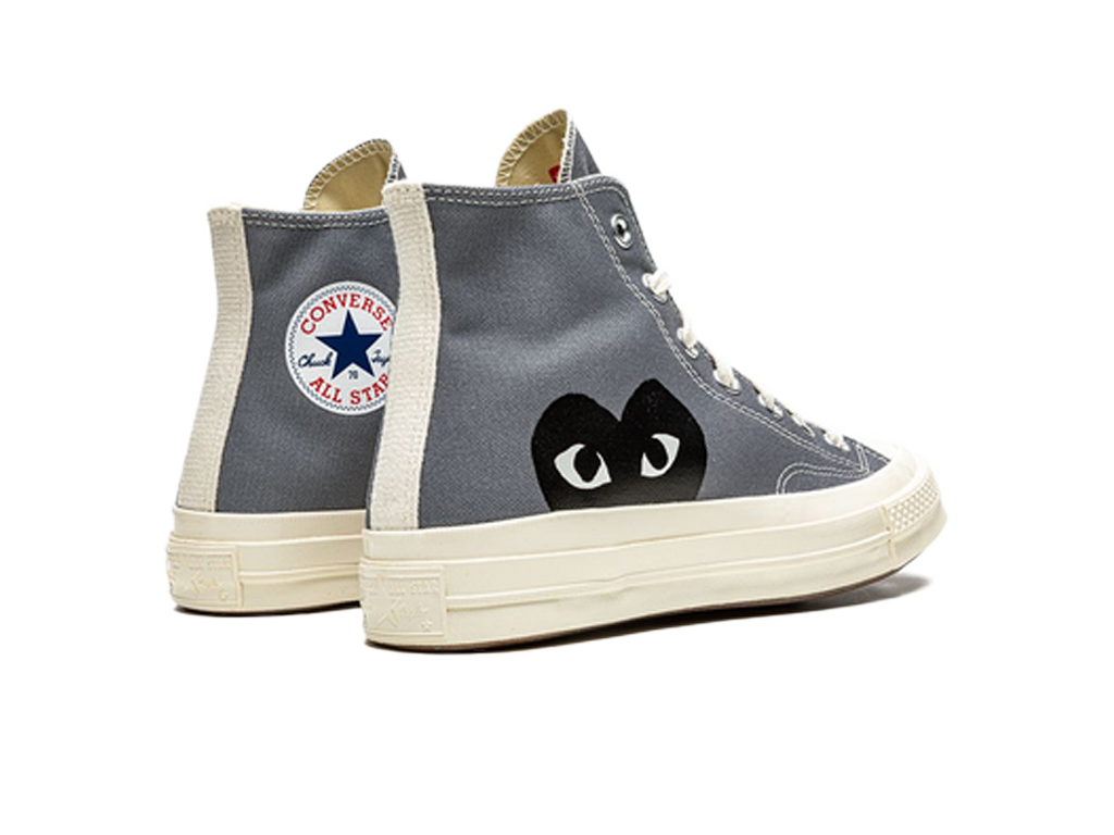 Converse Chuck Taylor All Star 70 Hi Comme des Garcons PLAY Grey-Converse-pikastore.cz