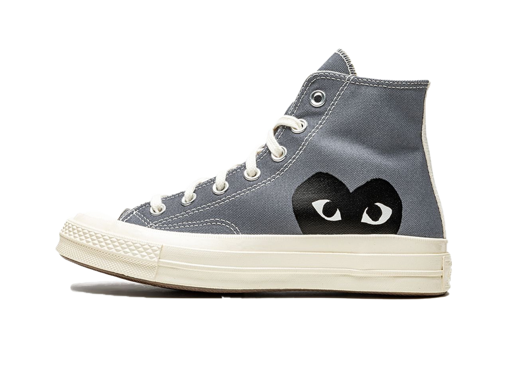 Converse Chuck Taylor All Star 70 Hi Comme des Garcons PLAY Grey-Converse-pikastore.cz