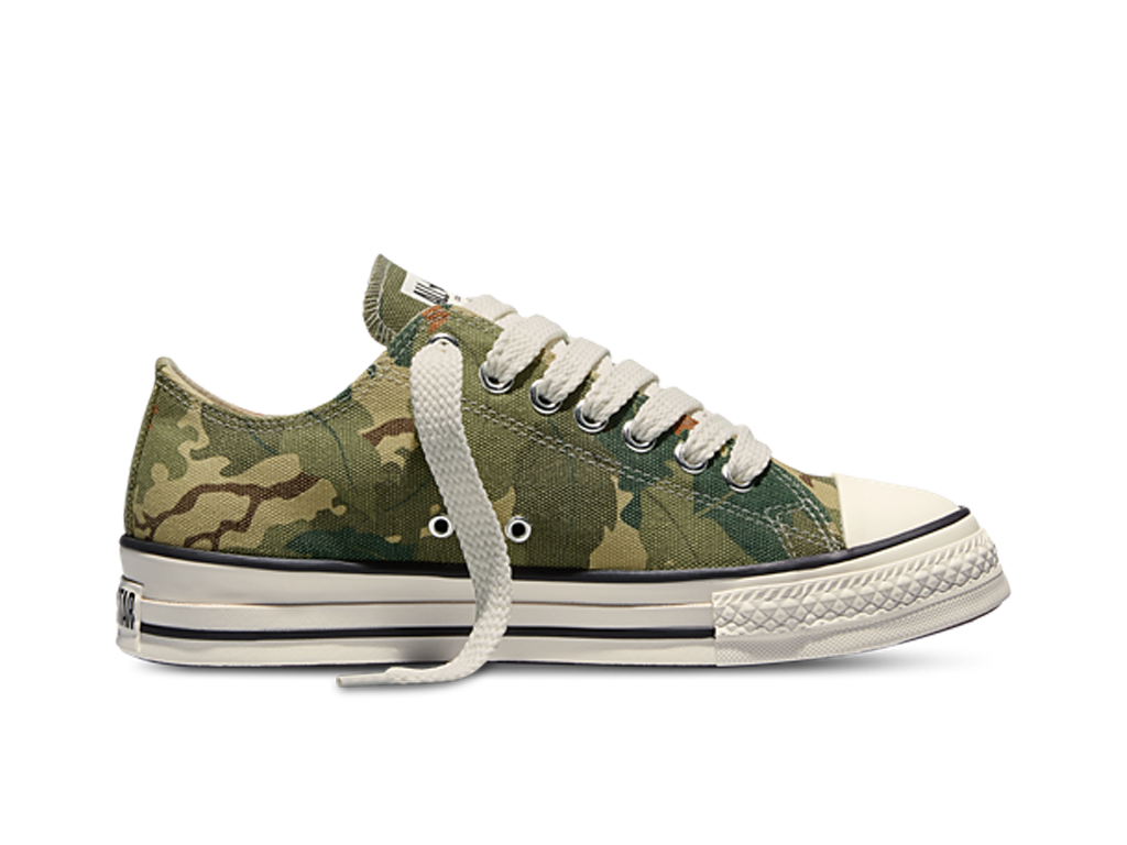 Converse Chuck Taylor All Star Throwback Low Archive Leaf Camo – tenisky – fotka 3 z 4