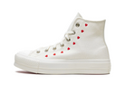 Converse Wmns Chuck Taylor All Star Lift Platform High Embroidered Hearts - White-Converse-pikastore.cz