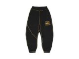 Corteiz Alcatraz Contrast Sweatpant Black/Yellow