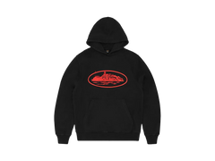 Corteiz Alcatraz V2 Hoodie Black/Red