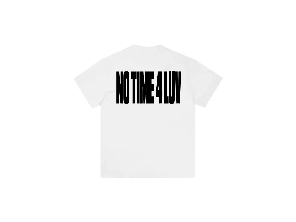 Corteiz No Time 4 Luv Tee White-Corteiz-pikastore.cz