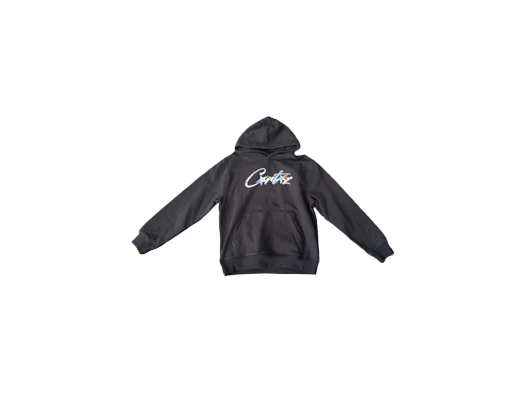Corteiz Star Logo Hoodie Black-Corteiz-pikastore.cz