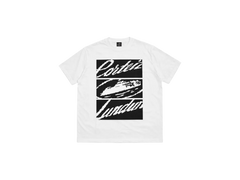 Corteiz Tee London Three White