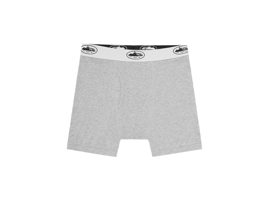 Corteiz Alcatraz Boxers (3 Pack) Grey
