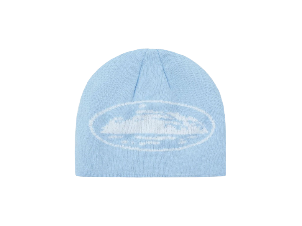 Corteiz Alcatraz Skully Baby Blue
