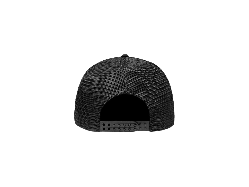 Corteiz Alcatraz Trucker Hat Black/Red-Corteiz-pikastore.cz